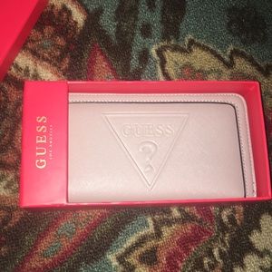 Guess dusty mauve wallet 🔥